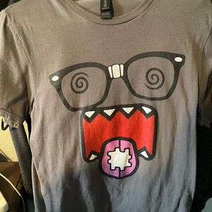 Gray Graphic Domo T-Shirt